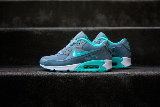 air max 90 feminino azul bebe