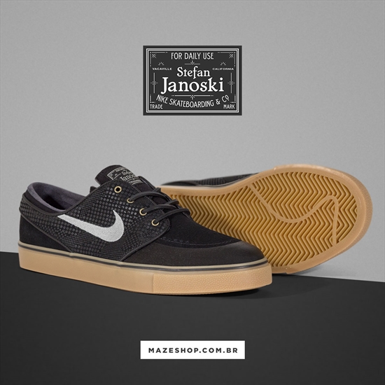 nike sb stefan janoski marrom