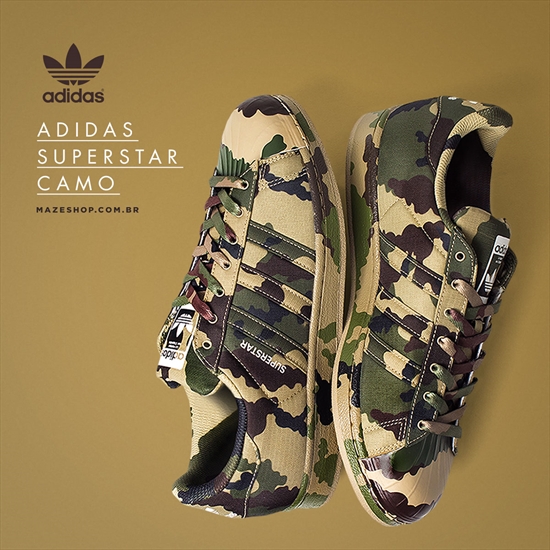 adidas superstar camuflado